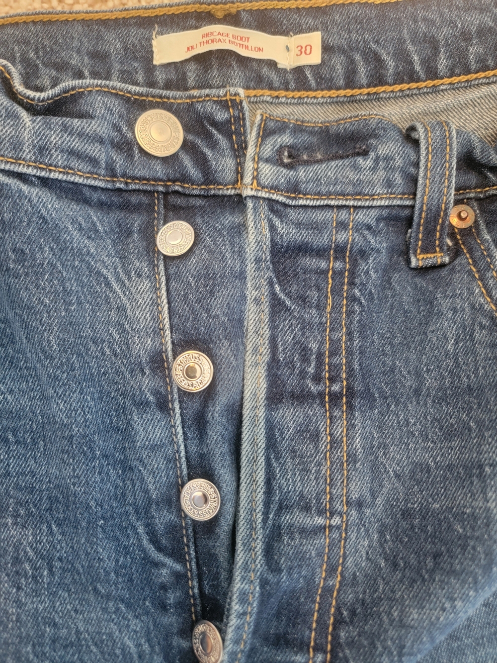 Levi's Ribcage Boot Size 30 - Picture 7 of 9